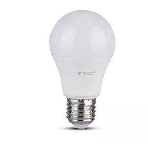 9W A58 PLASTIC BULB SAMSUNG CHIP 6400K E27