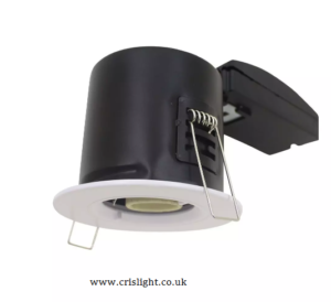 GU10 FIRERATED DOWNLIGHT WITH TWIST AND LOCK THICK BODY-WHITE,CHROME,NICKEL