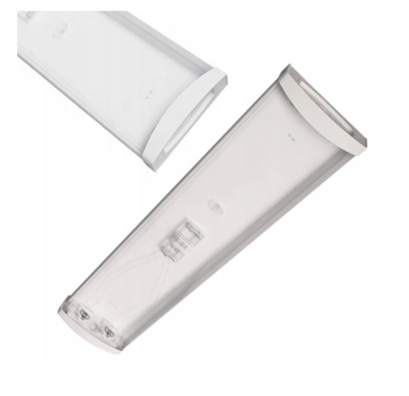 2x18W Linear LED luminaire IP54 4Fft 120cm