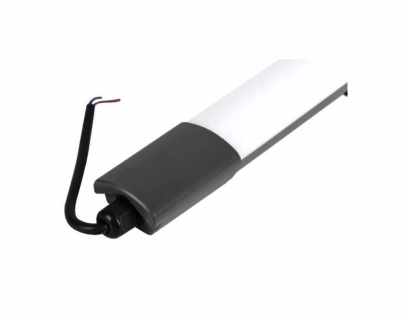 36W LED BATTEN IP65, WATHERPROOF 4FT 6500K 3000LM - Anthracite