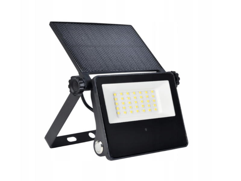 11,4W Solar LED Floodlight 4000K 670lm IP65 Eco Light