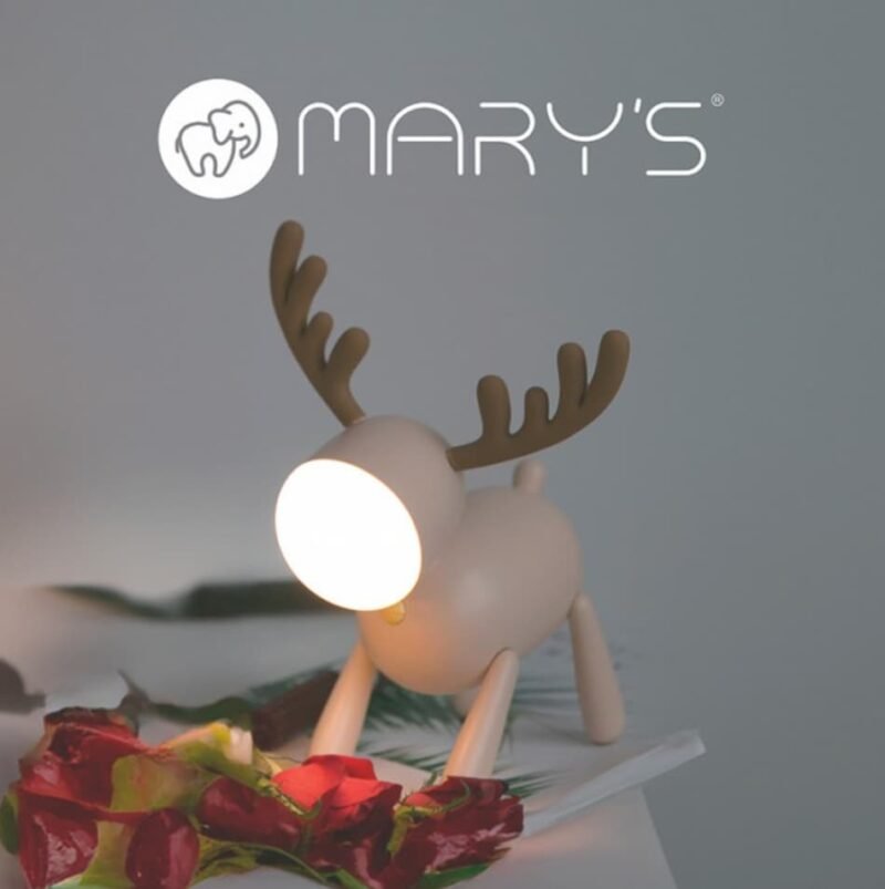 MARY'S LED NIGHT LAMP BEIGE DEER