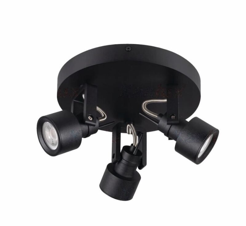 Wall & ceiling lighting fitting SONDA II - Black