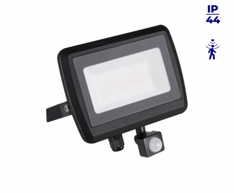 50W IP44 LED Floodlight PIR Motion Sensor Garden Security Flood Light KANLUX