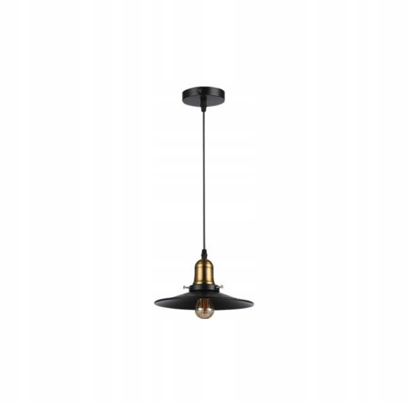 LED Pendant Ceiling Lamp E27 Loft Chandelier Black Gold