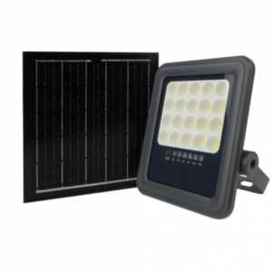 Energy-Efficient Solar LED Floodlight 50W 4000K IP65 Waterproof Outdoor Light