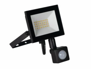 20W LED Floodlight with Motion Sensor – 1700 lm, 4000K, IP44 MILEDO