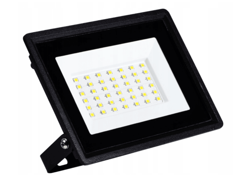 Kanlux 30W LED Floodlight IP65 – Industrial Black Lighting